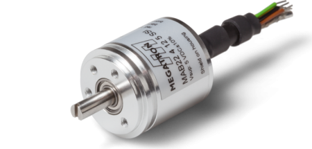 Hall-Effect Encoder Servo Flange MAB22A serie | Pi-Tronic