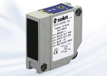 Diffuse OCV50D SELET sensor serie block type DC/AC | Pi-Tronic