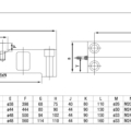 BY554 Double Ended Beam Load Cell