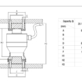 De BR030SD Digital Compression Load Cell