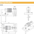 LA66/200T Weigh Module for Bending Beam Load Cells
