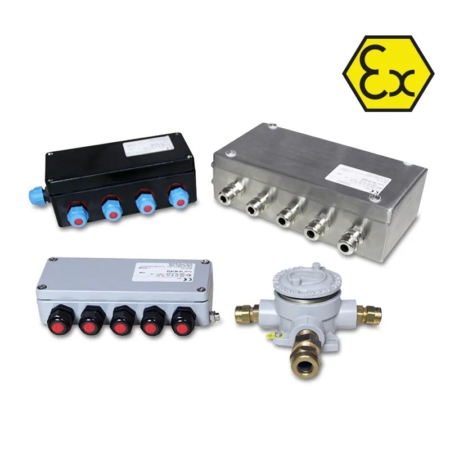 Ex-proof Industriële Aansluitdozen ATEX Serie